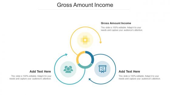 Gross Amount Income In Powerpoint And Google Slides Cpb