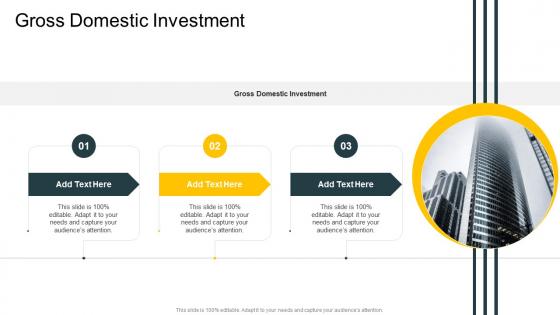 Gross Domestic Investment In Powerpoint And Google Slides Cpb