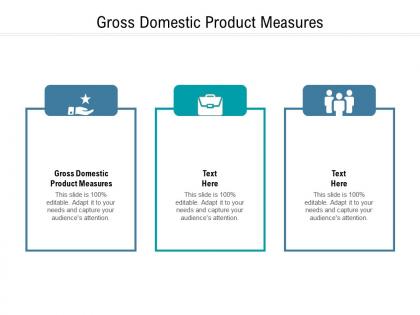 Gross domestic product measures ppt powerpoint presentation slides graphic images cpb