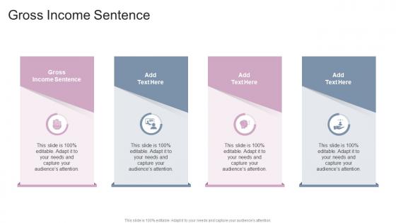 Gross Income Sentence In Powerpoint And Google Slides Cpb