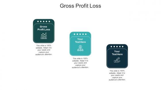 Gross profit loss ppt powerpoint presentation icon demonstration cpb
