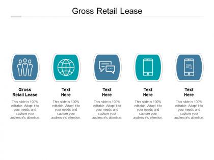 Gross retail lease ppt powerpoint presentation gallery microsoft cpb