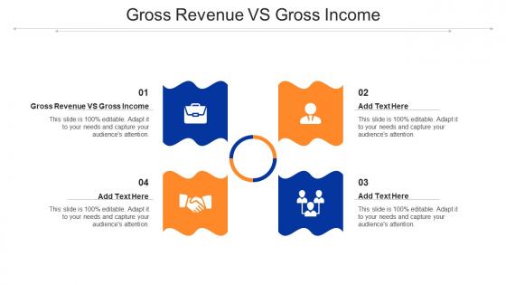 Gross Revenue Vs Gross Income Ppt Powerpoint Presentation Slides Portrait Cpb