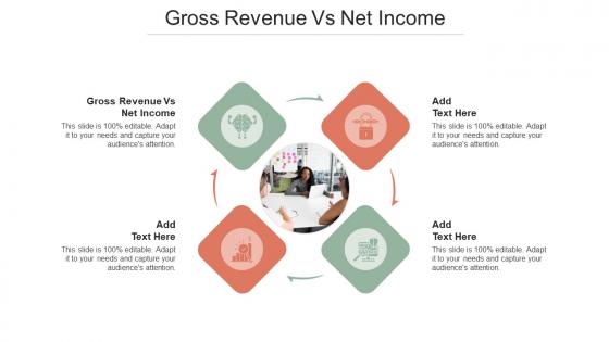 Gross Revenue Vs Net Income In Powerpoint And Google Slides Cpb
