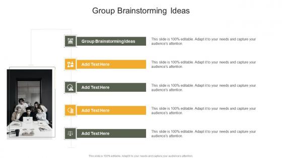 Group Brainstorming Ideas In Powerpoint And Google Slides Cpb