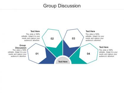 Group discussion ppt powerpoint presentation portfolio design templates cpb