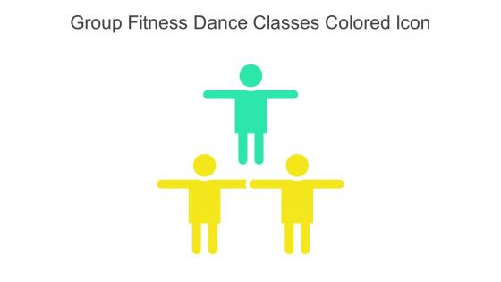 Group Fitness Dance Classes Colored Icon In Powerpoint Pptx Png And Editable Eps Format