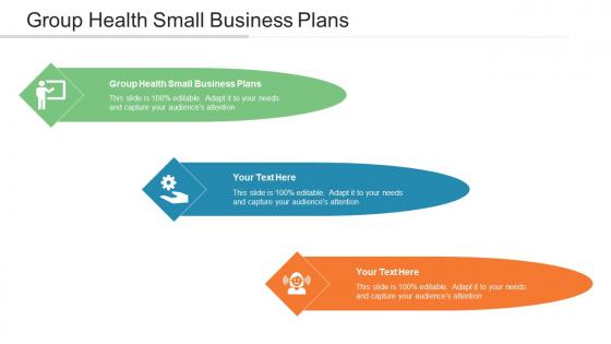 Group Health Small Business Plans Ppt Powerpoint Presentation Infographics Clipart Images Cpb