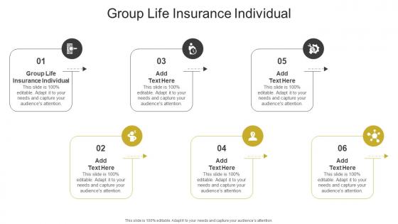 Group Life Insurance Individual In Powerpoint And Google Slides Cpb