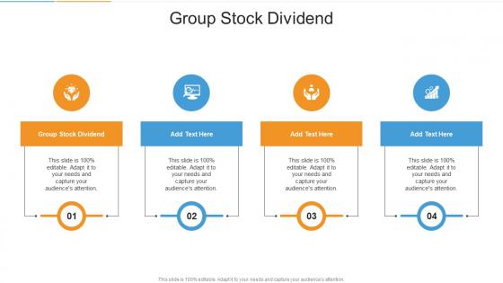 Group Stock Dividend In Powerpoint And Google Slides Cpb