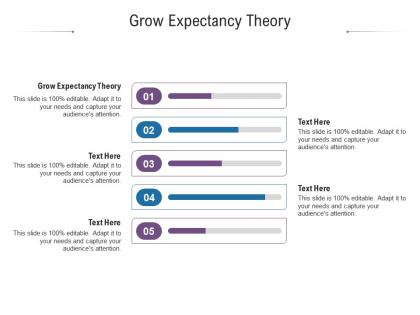 Grow expectancy theory ppt powerpoint presentation infographics grid cpb