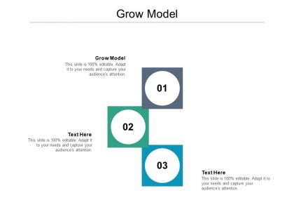Grow model ppt powerpoint presentation outline gridlines cpb