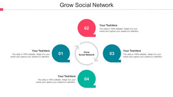 Grow Social Network Ppt Powerpoint Presentation Model Sample Cpb