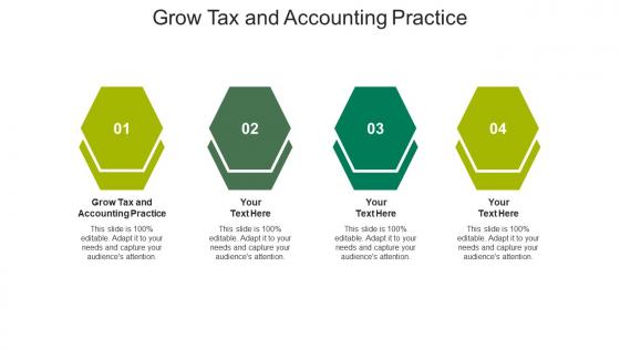 Grow tax and accounting practice ppt powerpoint presentation summary cpb