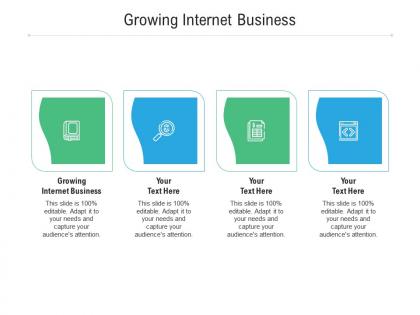 Growing internet business ppt powerpoint presentation inspiration elements cpb