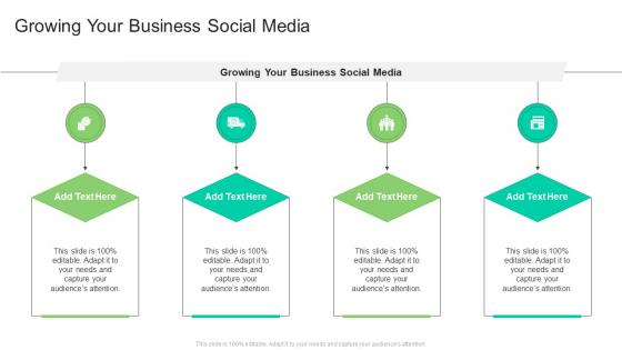 Growing Your Business Social Media In Powerpoint And Google Slides Cpb