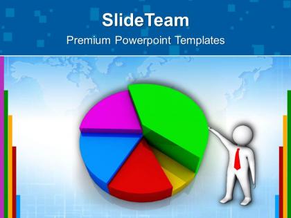 Growth bar graphs and pictographs templates pie chart finance editable ppt presentation powerpoint