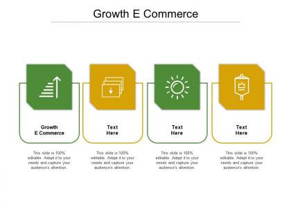 Growth e commerce ppt powerpoint presentation show example file cpb