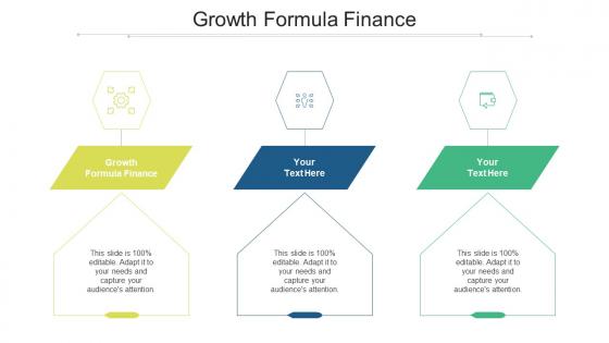 Growth formula finance ppt powerpoint presentation styles infographic template cpb