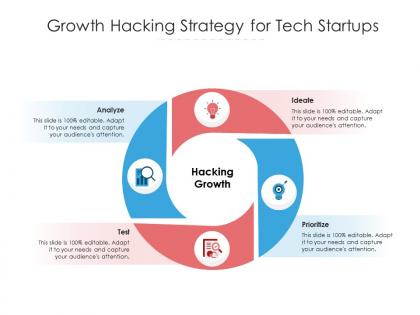 Growth hacking strategy for tech startups