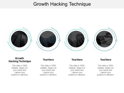 Growth hacking technique ppt powerpoint presentation icon slides cpb