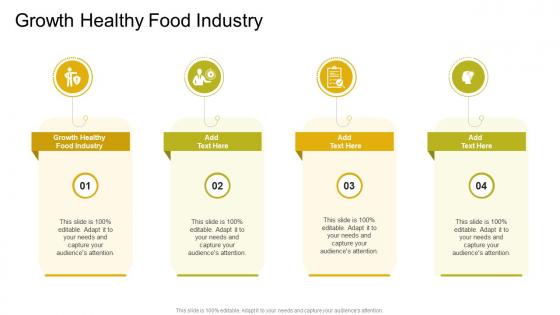 Growth Healthy Food Industry In Powerpoint And Google Slides Cpb
