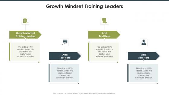 Growth Mindset Training Leaders In Powerpoint And Google Slides Cpb