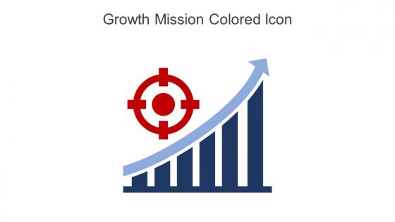 Growth Mission Colored Icon In Powerpoint Pptx Png And Editable Eps Format