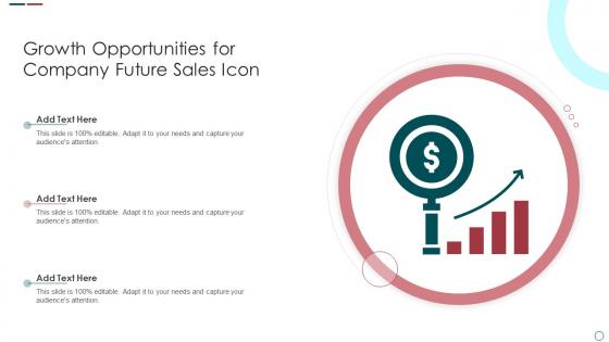 Growth Opportunities For Company Future Sales Icon