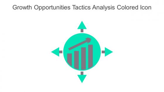 Growth Opportunities Tactics Analysis Colored Icon In Powerpoint Pptx Png And Editable Eps Format