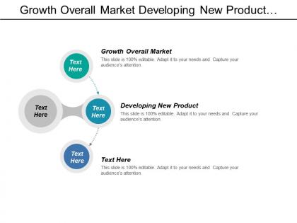Growth overall market developing new product establishing strategy