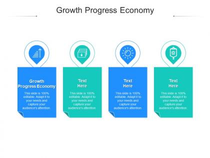 Growth progress economy ppt powerpoint presentation shapes cpb