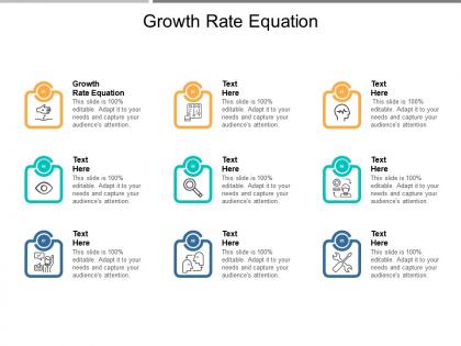 Growth rate equation ppt powerpoint presentation gallery files cpb