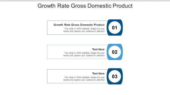 Growth rate gross domestic product ppt powerpoint presentation styles cpb