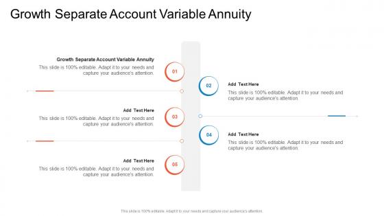 Growth Separate Account Variable Annuity In Powerpoint And Google Slides Cpb