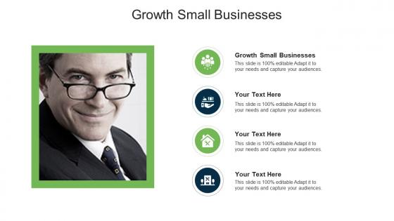 Growth small businesses ppt powerpoint presentation background designs cpb