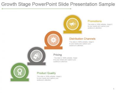 Growth stage powerpoint slide presentation sample