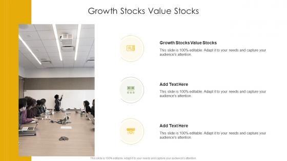 Growth Stocks Value Stocks In Powerpoint And Google Slides Cpb