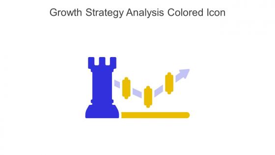 Growth Strategy Analysis Colored Icon In Powerpoint Pptx Png And Editable Eps Format
