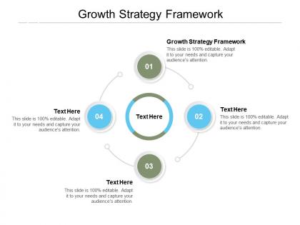 Growth strategy framework ppt powerpoint presentation graphics pictures cpb