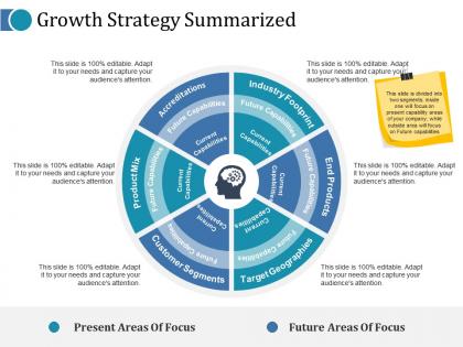 Growth strategy summarized ppt file show