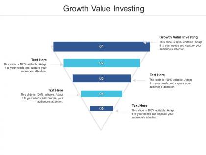 Growth value investing ppt powerpoint presentation pictures background designs cpb