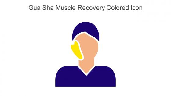 Gua Sha Muscle Recovery Colored Icon In Powerpoint Pptx Png And Editable Eps Format