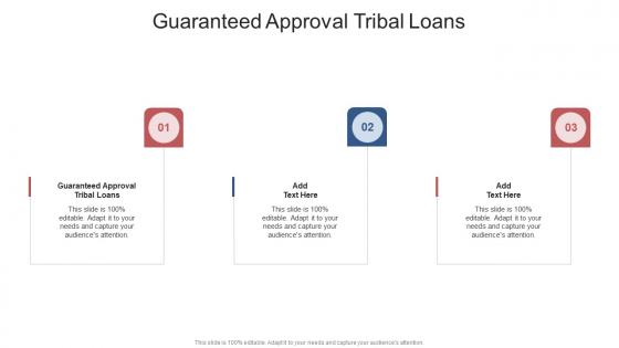 Guaranteed Approval Tribal Loans In Powerpoint And Google Slides Cpb