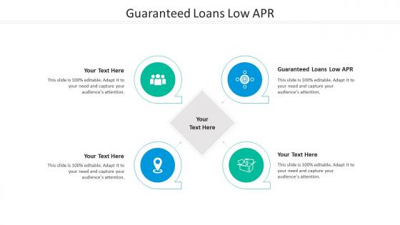 Guaranteed loans low apr ppt powerpoint presentation outline samples cpb