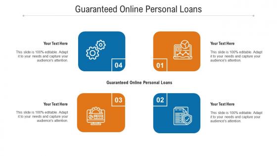 Guaranteed online personal loans ppt powerpoint presentation inspiration cpb