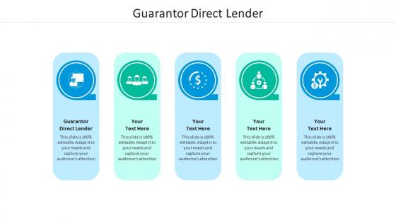 Guarantor direct lender ppt powerpoint presentation infographics format ideas cpb
