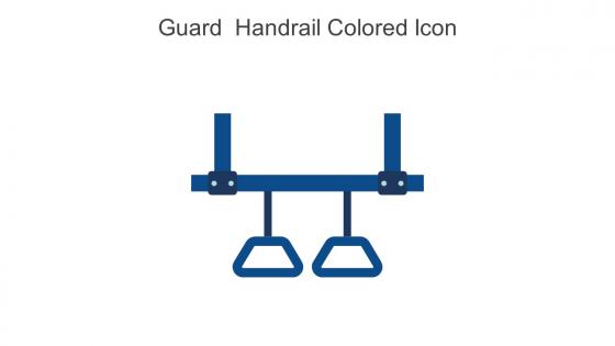 Guard Handrail Colored Icon In Powerpoint Pptx Png And Editable Eps Format