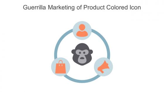 Guerrilla Marketing Of Product Colored Icon In Powerpoint Pptx Png And Editable Eps Format
