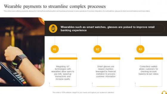 Guide Of Industrial Digital Transformation Wearable Payments To Streamline Complex Processes